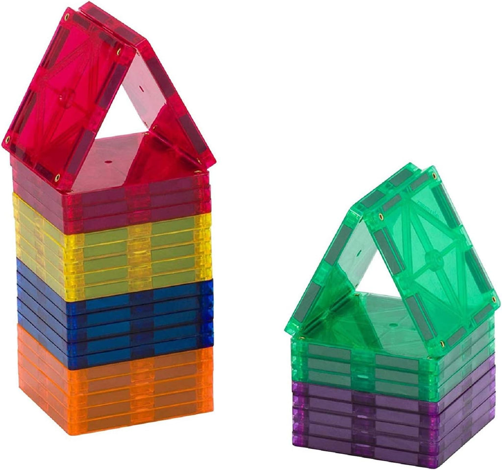 56 Pc Magnetic Tiles Building Set M8823