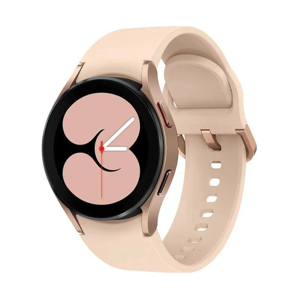 Restored Samsung Galaxy Watch 4 Aluminum Smartwatch 40MM LTE Unlocked Gold D58503