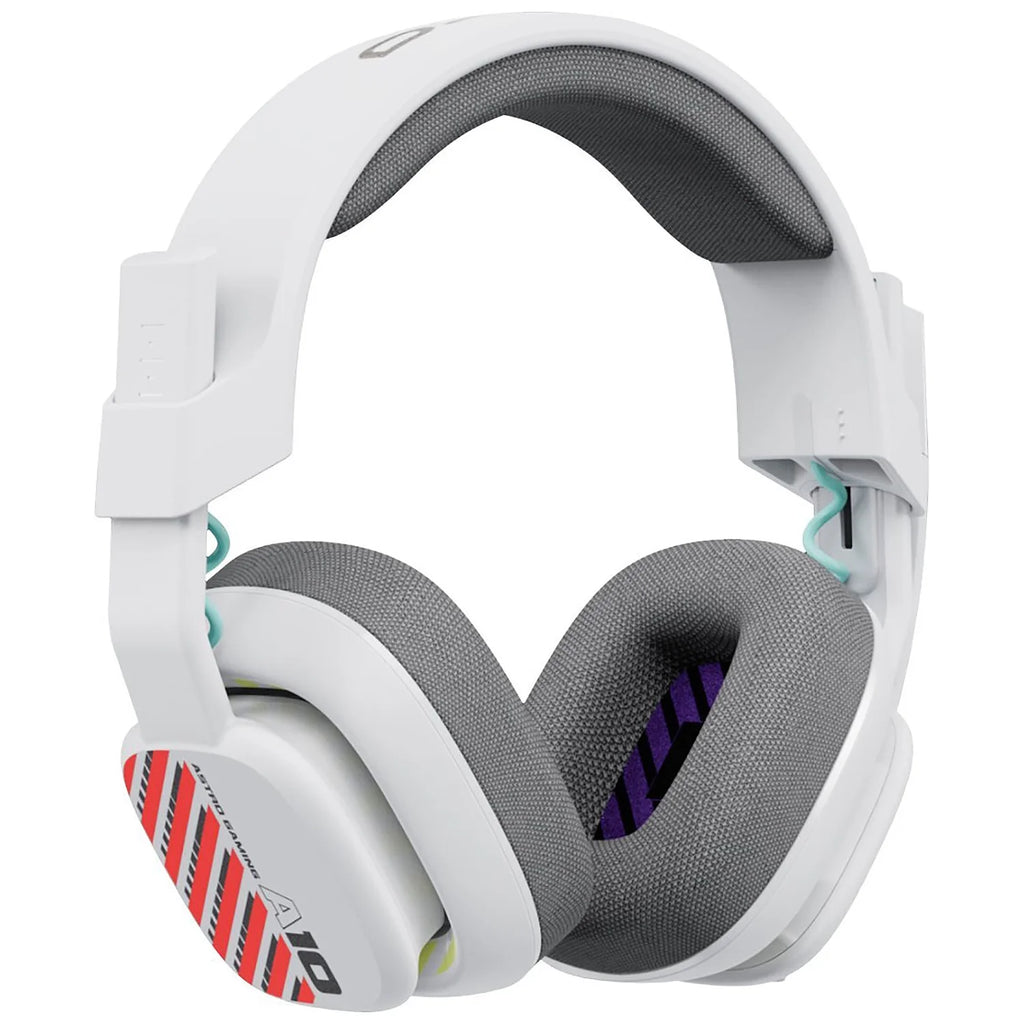 White Wired Gaming Over-Ear Headset with Boom Microphone F942790