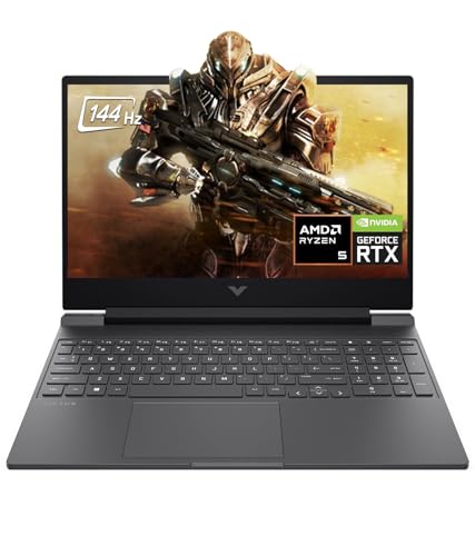 15.6 inches 144Hz FHD Anti-Glare Display AMD Ryzen 5 16GB RAM 1TB SSD NVIDIA GeForce RTX 4050 Backlit Keyboard Win11 Mica Silver Gaming Laptop M607