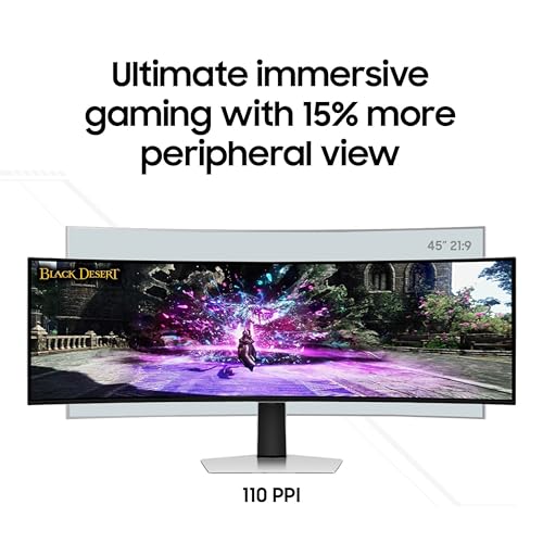 49" Curved OLED Gaming Monitor, 240Hz, 0.03ms, Height Adjustable Stand D623310