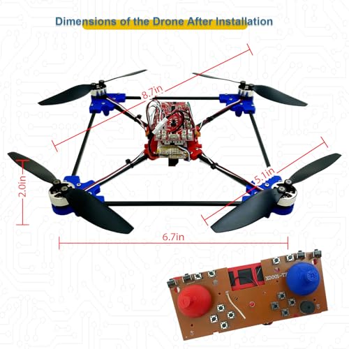 DIY Drone Kit with Brushless Motor & Dual Camera S78229