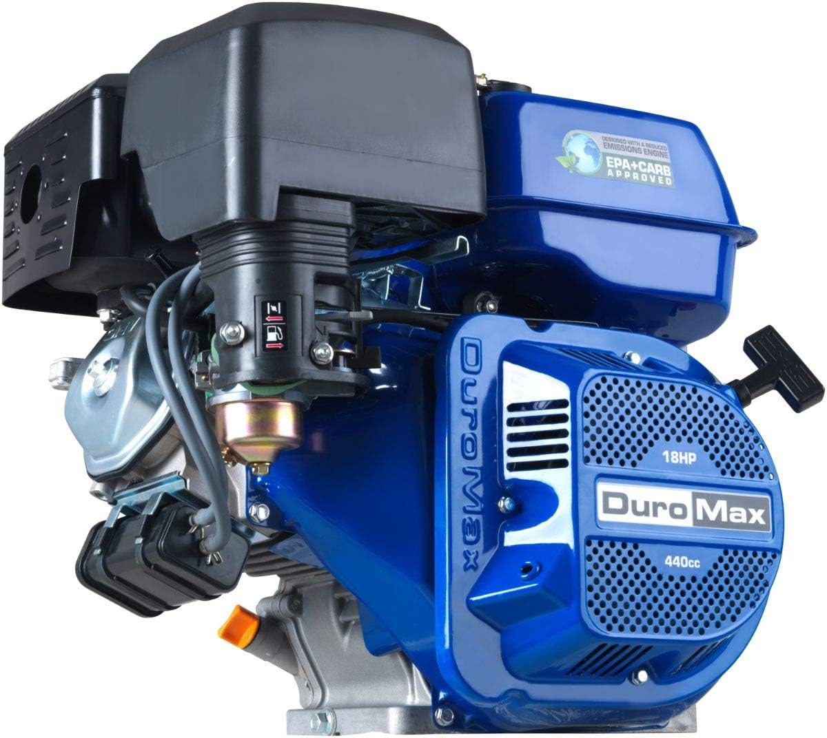 Blue 713cc V-Twin Electric Start Gas Powered Multi-Use Engine J9498