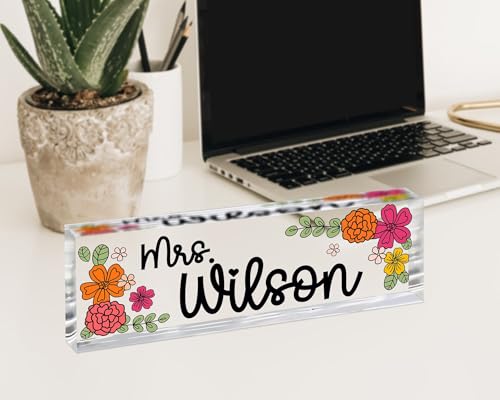 Teacher Desk Name Plate G160