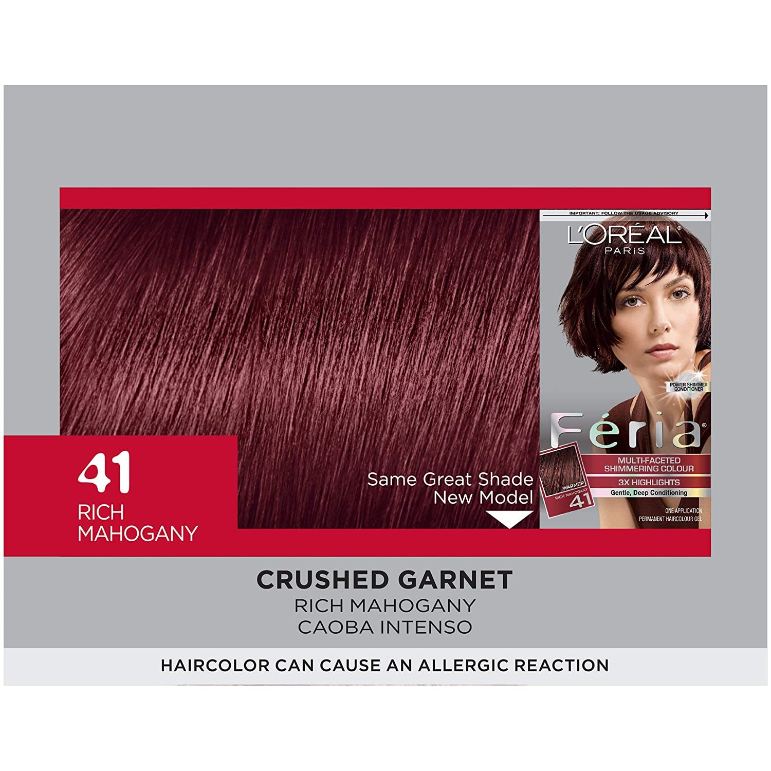 Rich Mahogany Hair Color S30341