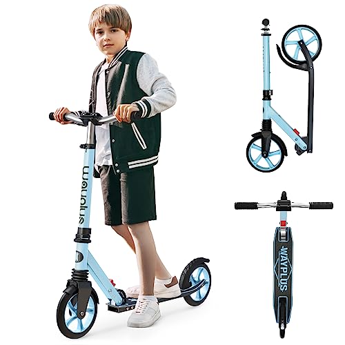 Kick Scooter, Foldable, Lightweight, 8IN Wheels, Max Load 240 LBS O840