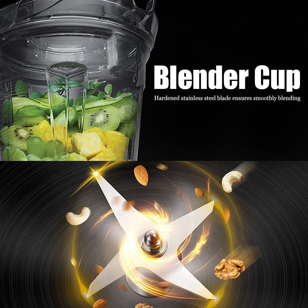 64oz Transparent Blender Container Cup Lid Blade Replacement Accessories Kit X869610