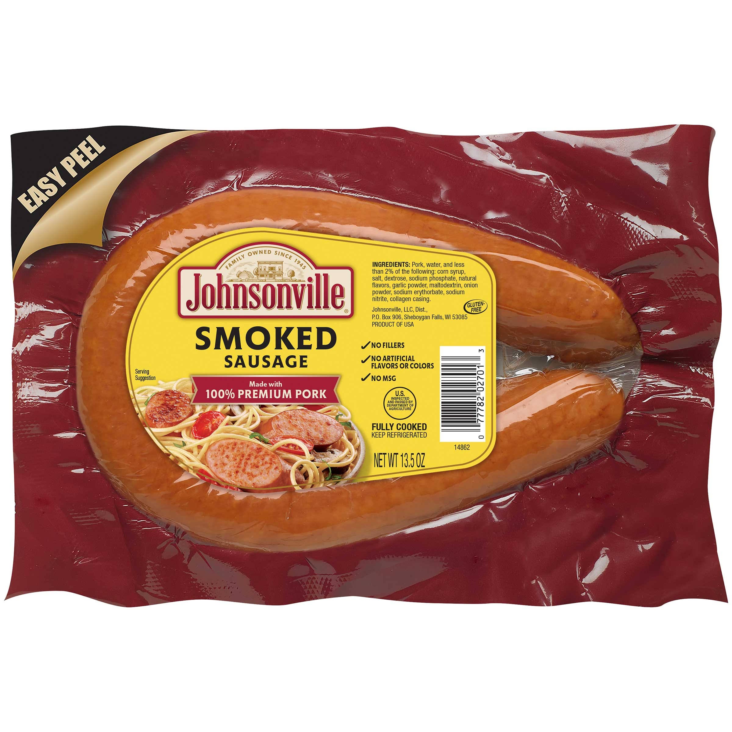 13.5 Ounce Smoked Sausage Rope Z246