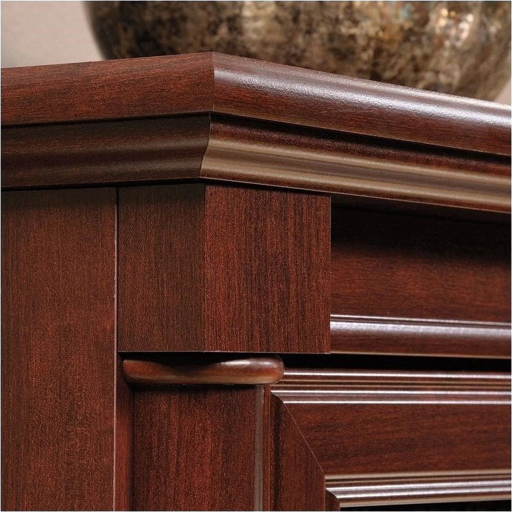 Cherry Entertainment Credenza with Cord Management T829924