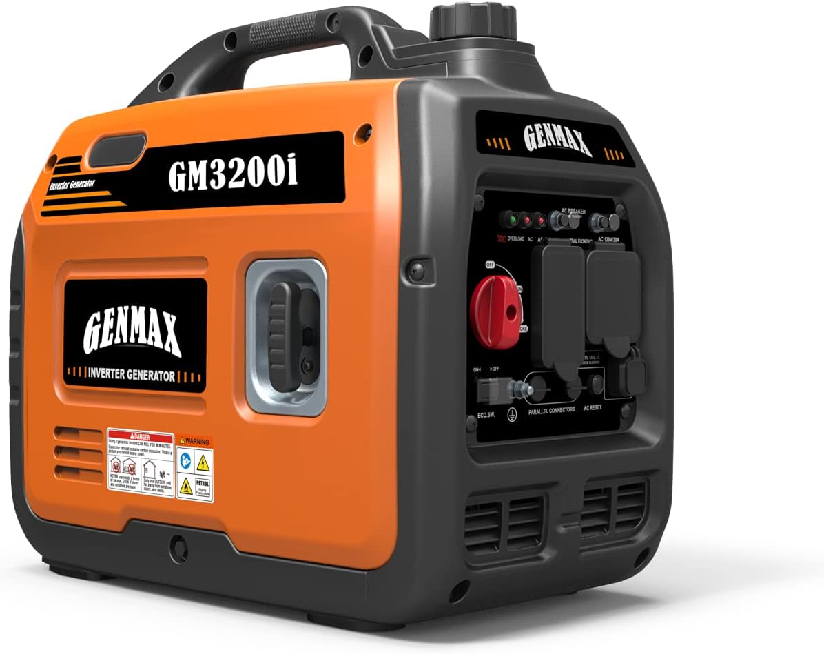 Inverter Generator, Gas Powered, Ultra Lightweight Q502