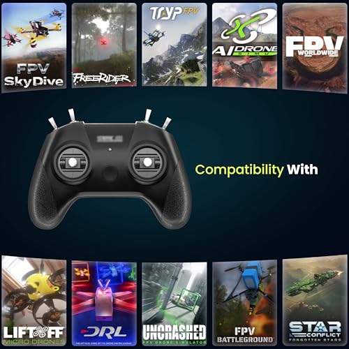 8 Channel FPV Drone Remote Controller (White) B383