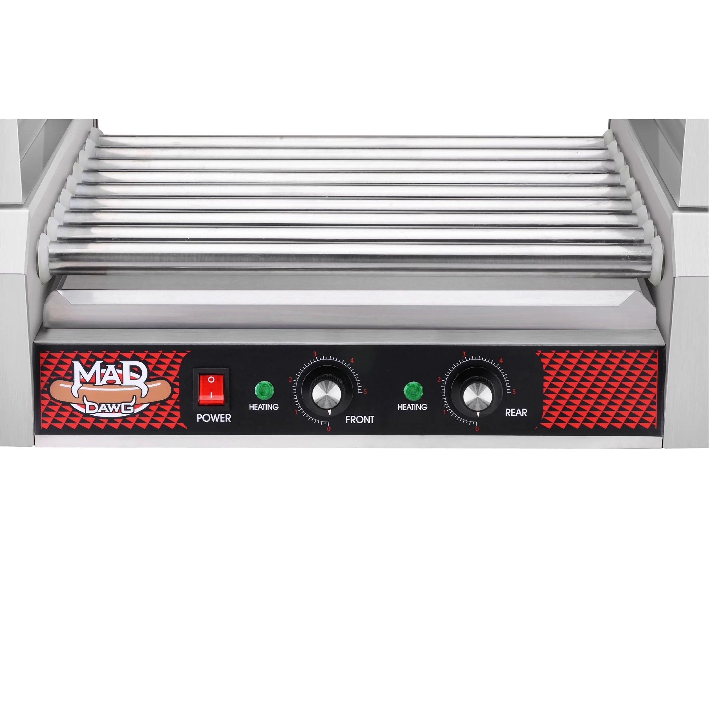 24 Hot Dog 9 Roller Stainless Steel Grilling Machine F36535