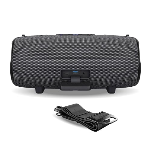 60W Stereo Wireless Speaker with Deep Bass, 20H Playtime, Waterproof E240281