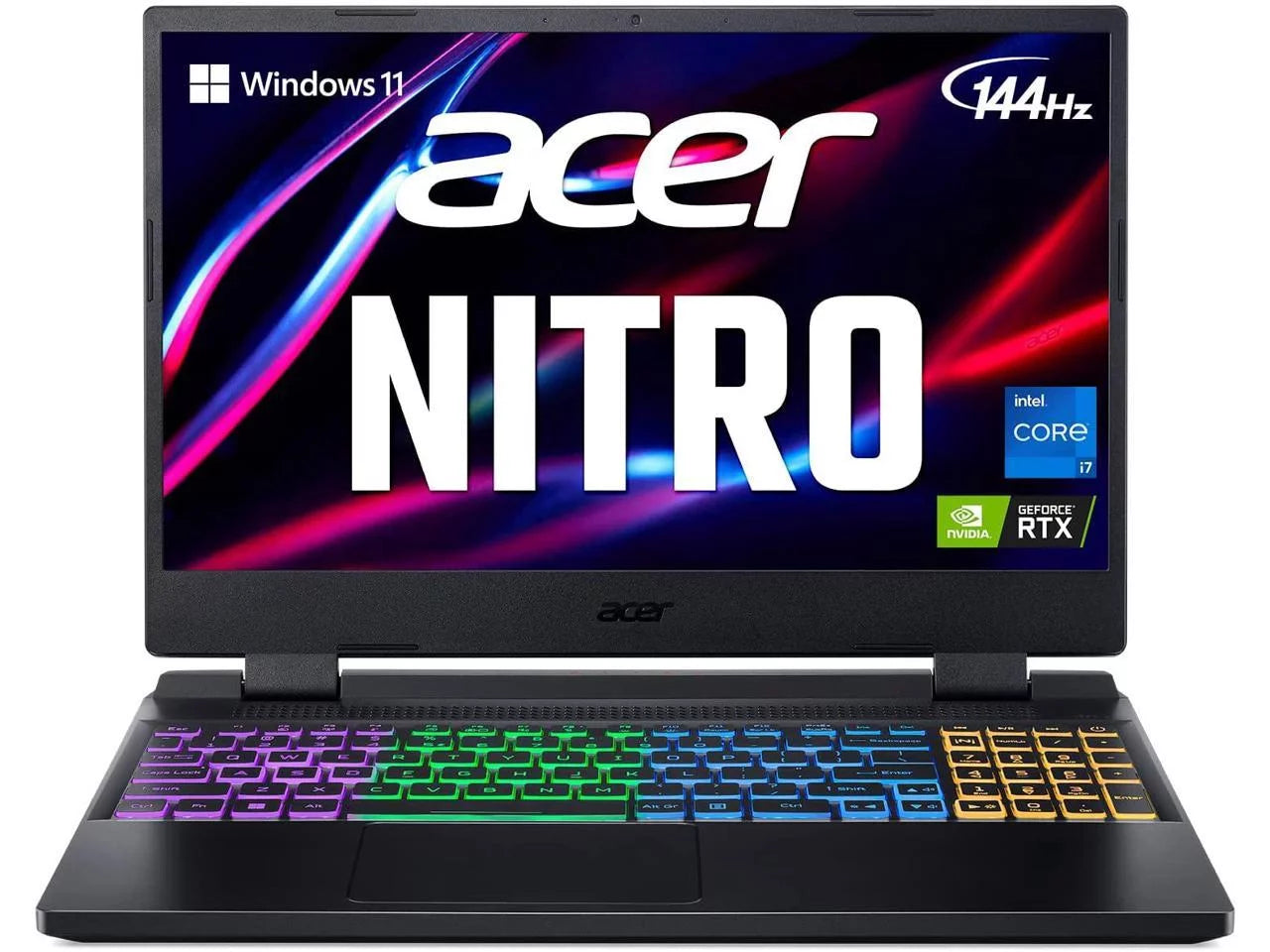 15.6" 144 Hz IPS Intel Core i7 12700H NVIDIA GeForce RTX 3060 16 GB DDR4 512 GB PCIe SSD Gaming Laptop J72311