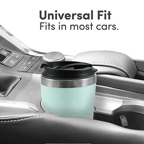Black Compact Single-Serve Coffee Maker with 14Oz. Stainless Steel Travel Mug W8133