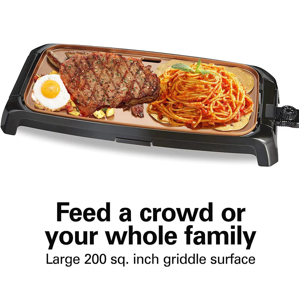 Nonstick Ceramic Electric Griddle D506