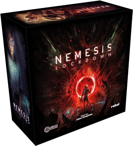 Cooperative Sci-Fi Horror Strategy Board Game W13205