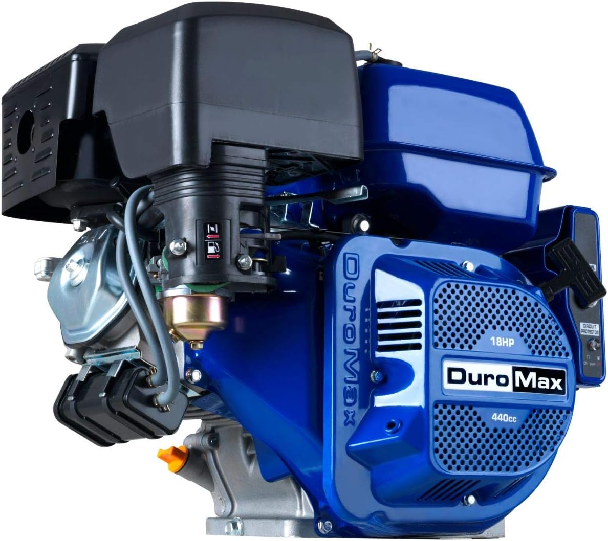 Blue 713cc V-Twin Electric Start Gas Powered Multi-Use Engine J9498