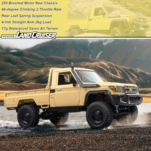 1/12 Scale 4x4 RC Crawler Truck with 2 Batteries W916602