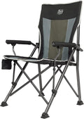 Aluminum Lightweight Folding Chairs with Hard Armrest and Cup Holder I369796