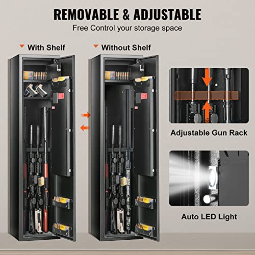 3-4 Rifles Gun Safe with Digital Keypad N92176