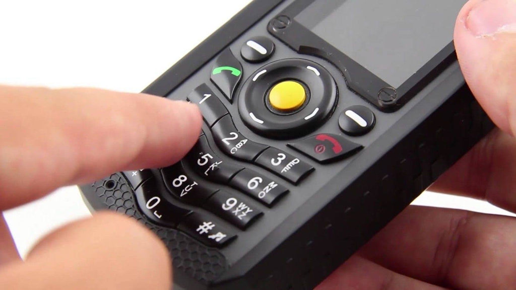 Black Unlocked GSM Dual SIM Phone IP67 W241225