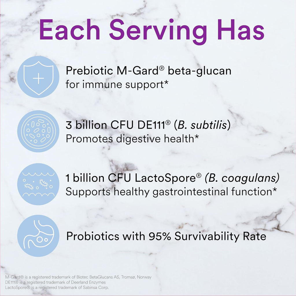 Kids Probiotic Immunity Gummies, Prebiotics & Probiotics, Gluten Free, Vegan, Grape Flavor, 60 Count T3247