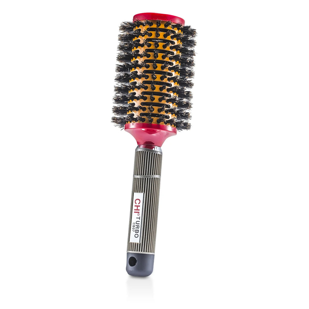 Large Round Ceramic Boar Brush F256