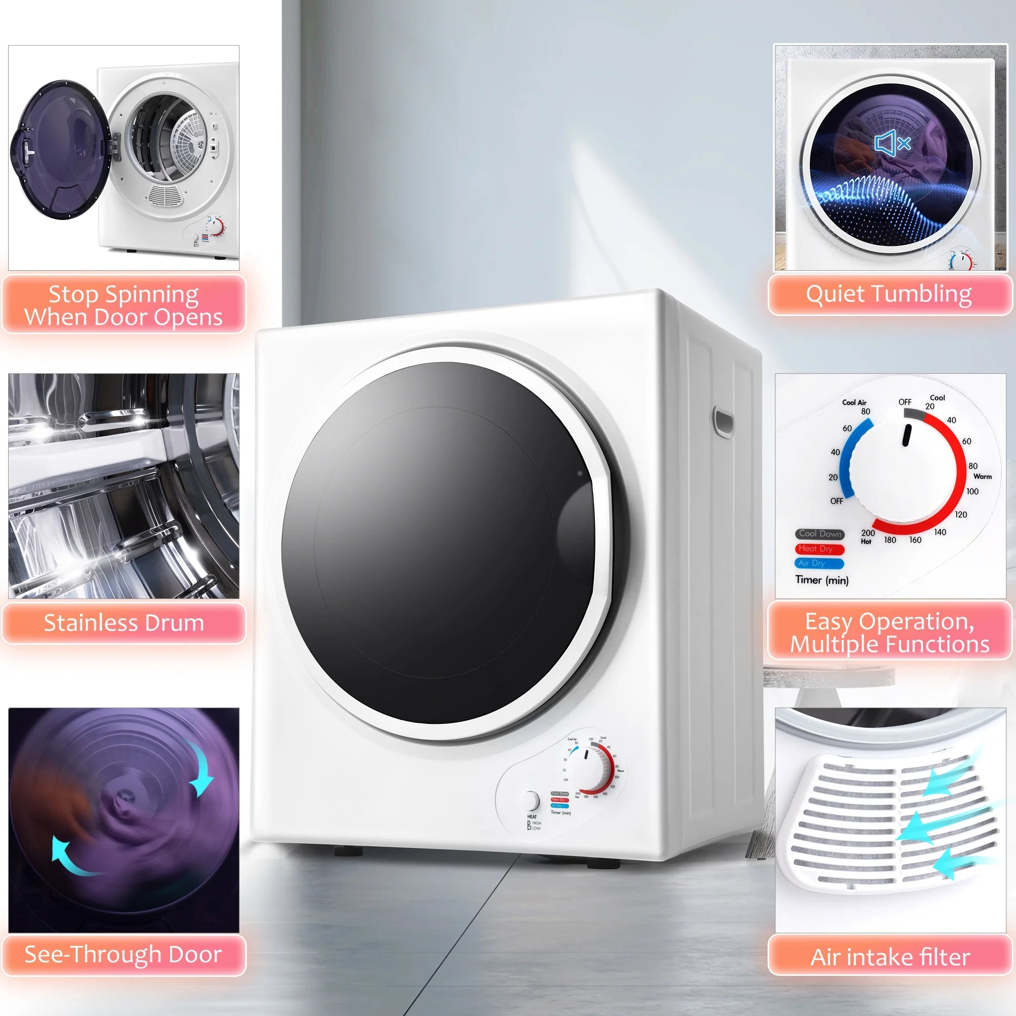 Portable Electric Clothes Dryer M51668