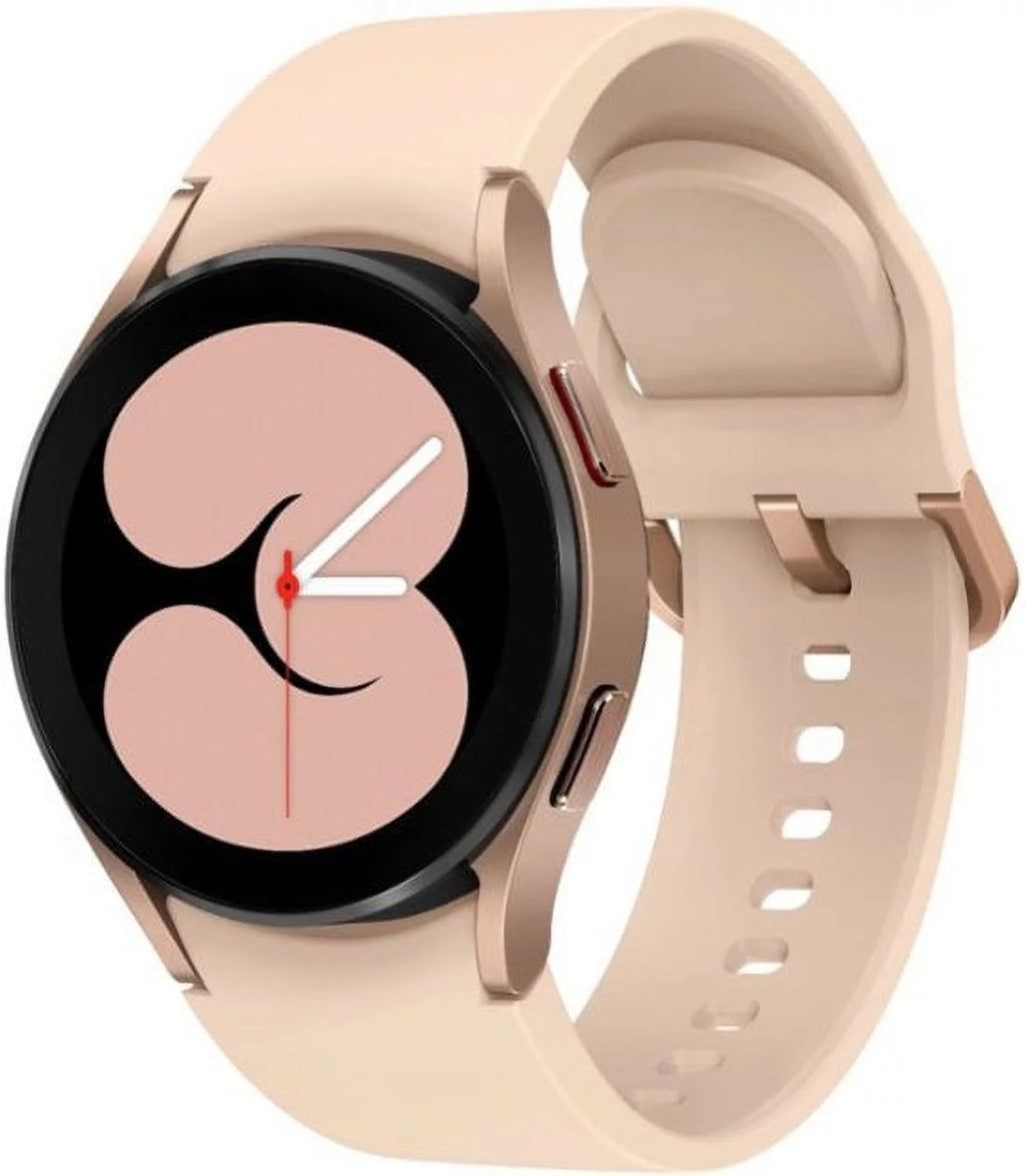 Restored Samsung Galaxy Watch 4 Aluminum Smartwatch 40MM LTE Unlocked Gold D58503