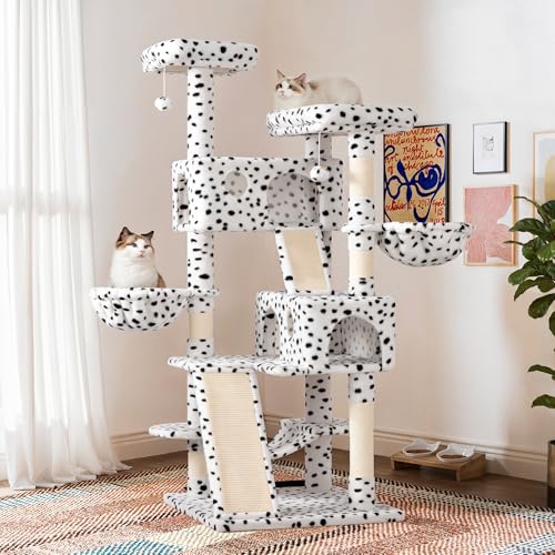 Grey Cat Tree with Sisal Scratching Posts Z437837
