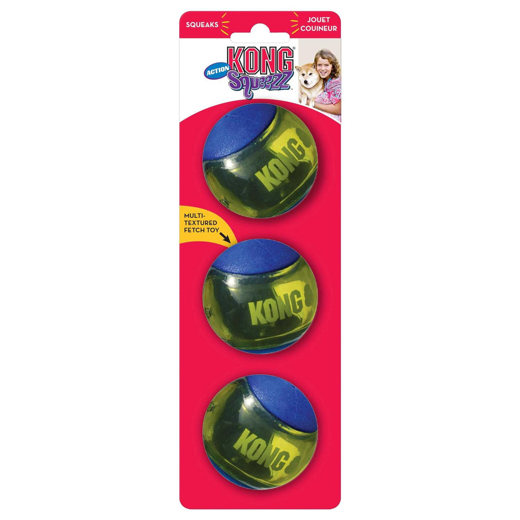 Squeezz Action Ball Dog Toy D960873