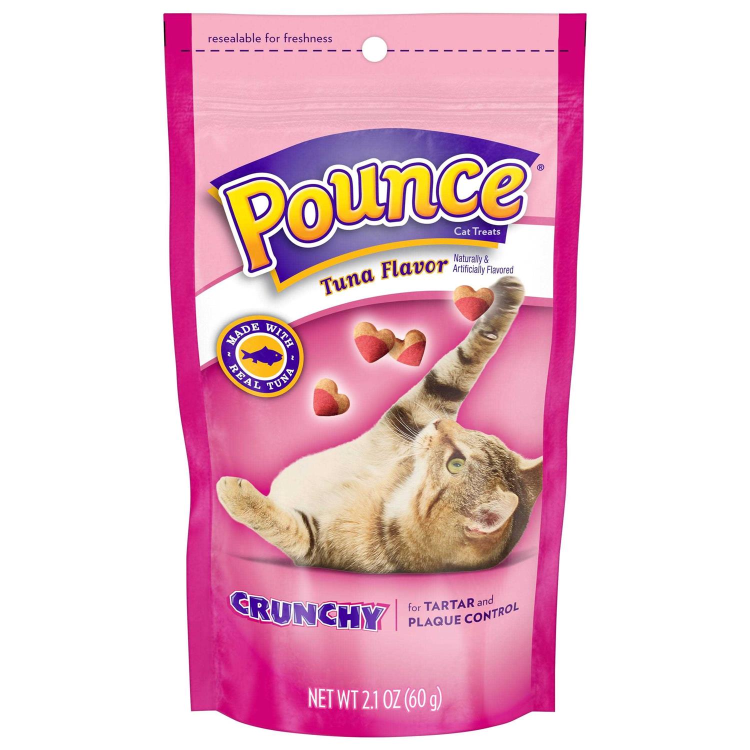 Tartar Control Crunchy Tuna Flavor Cat Treats L9967
