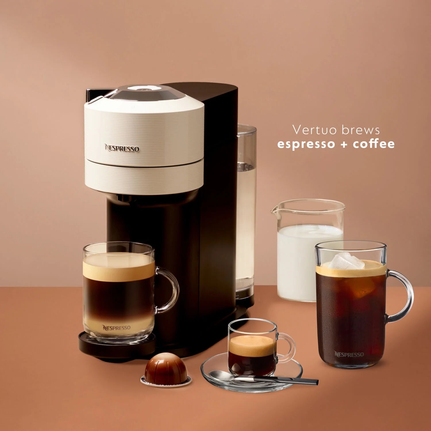 White Coffee and Espresso Maker P20761