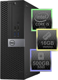 Desktop Computer Intel i5 16GB DDR3 RAM 500GB SSD Windows 10 Professional V7944