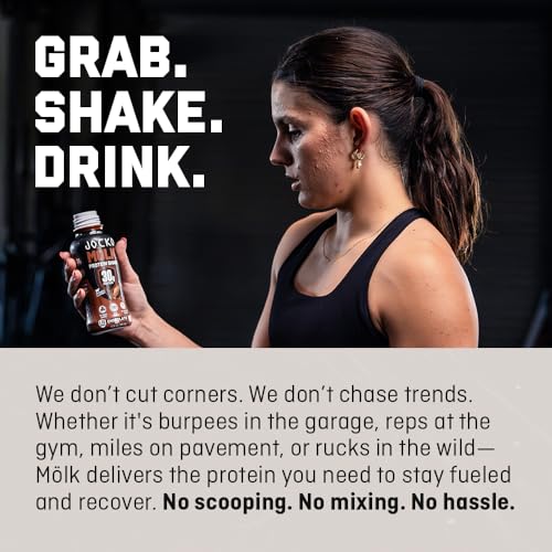 30g Grass Fed Protein Shakes Ready to Drink 12 FL Oz (Pack of 12) Chocolate K2301