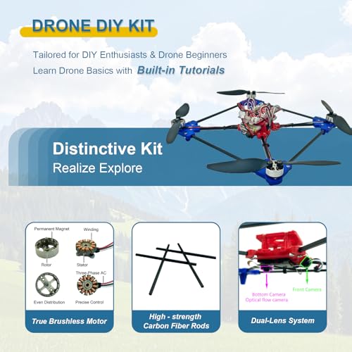 DIY Drone Kit with Brushless Motor & Dual Camera S78229