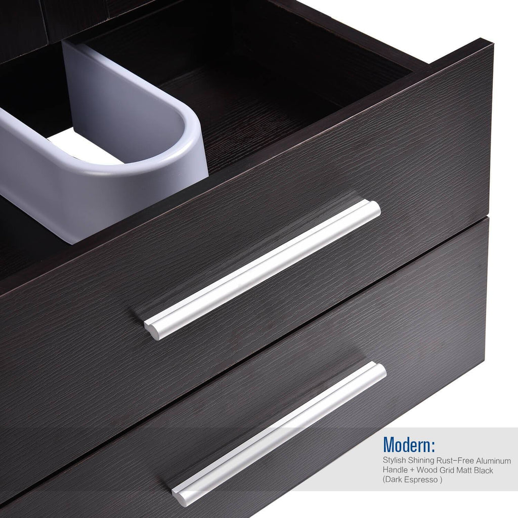 Dark Brown 24 inch Bathroom Vanity Combo L132