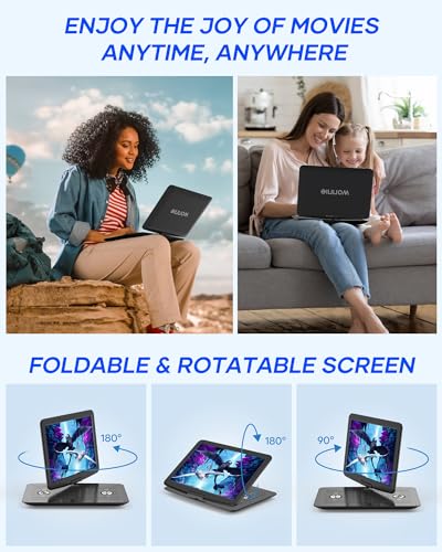 17.9" Portable DVD/CD Player with 15.4" Swivel Screen H77754
