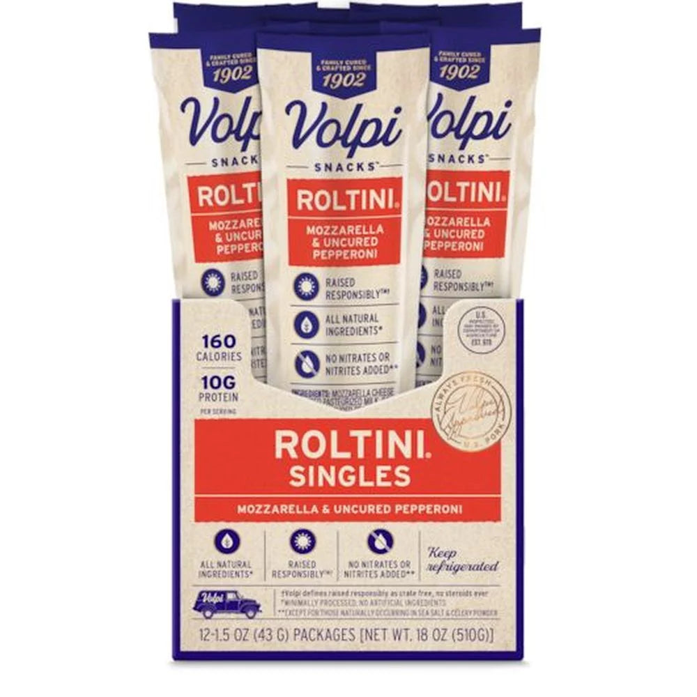 0.8 Ounce Pepperoni Pork Roltini Singles W982
