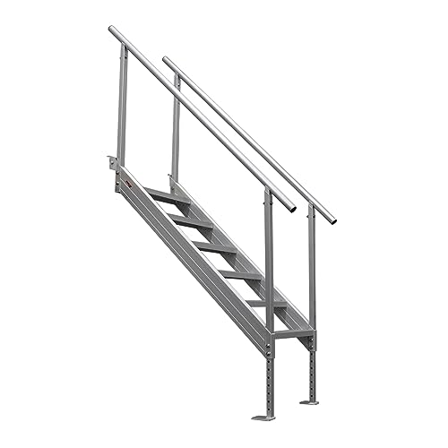 Aluminum Dock Stair - 4-Step Z959