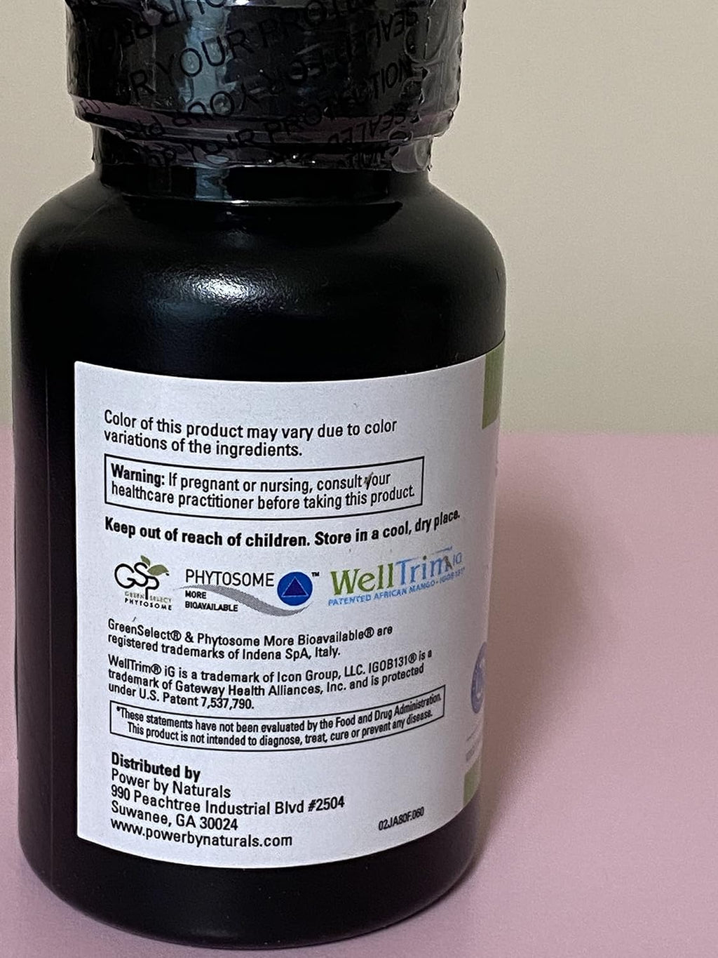 60 Gluten-Free Capsules Fat Burner G897463