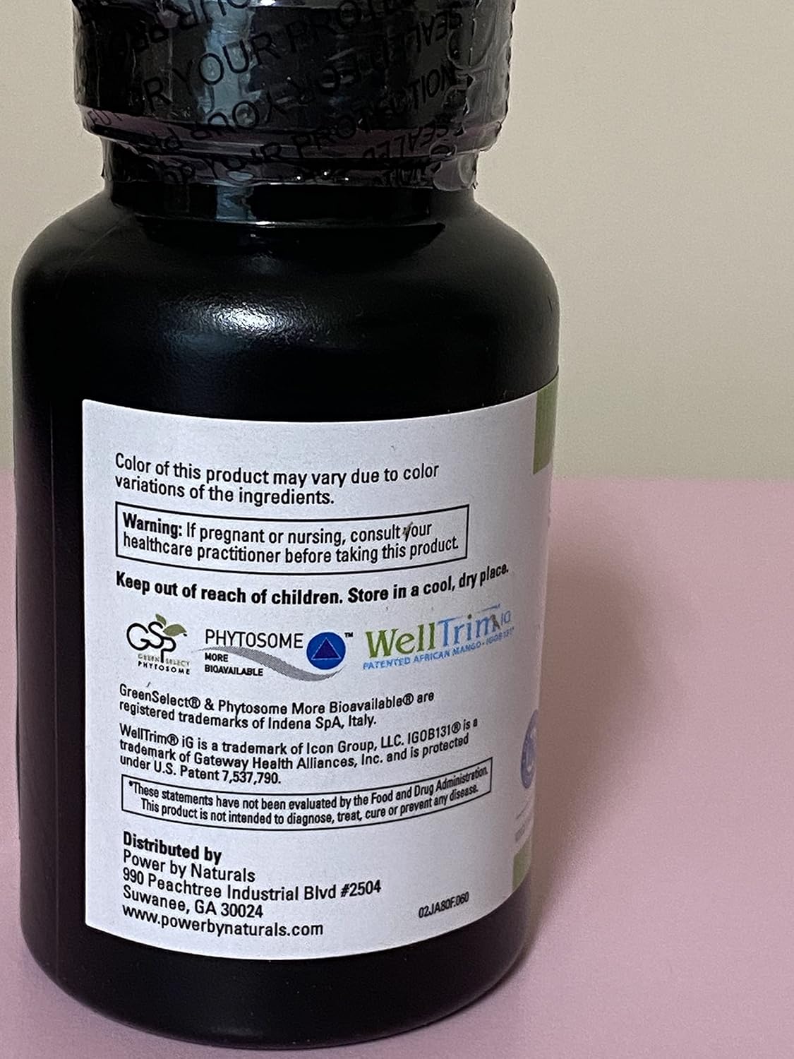 60 Gluten-Free Capsules Fat Burner G897463