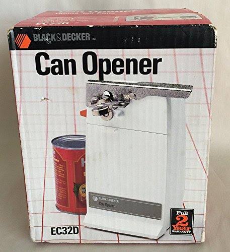 White Electric Can Opener N8807