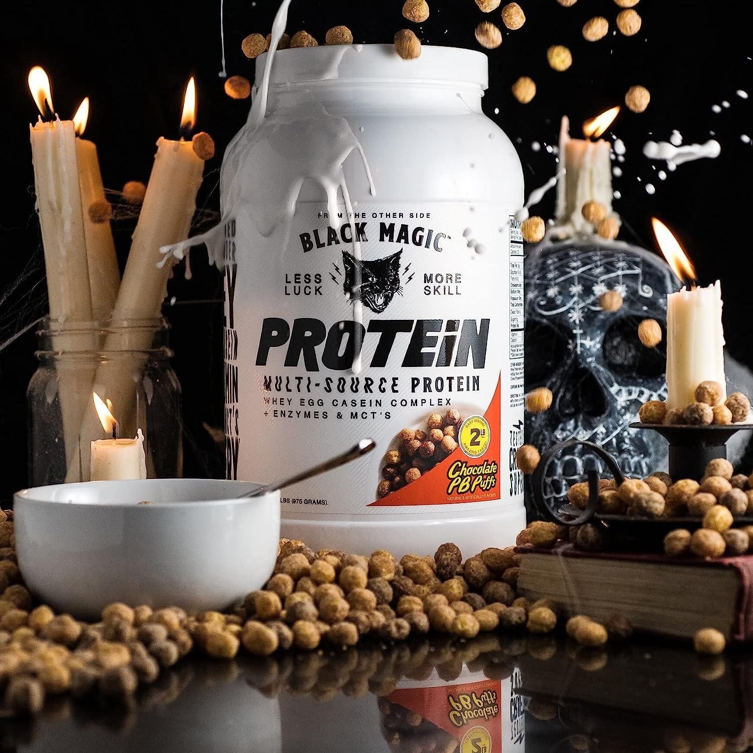 Chocolate PB Puffs Protein Powder - 2 lbs E845299
