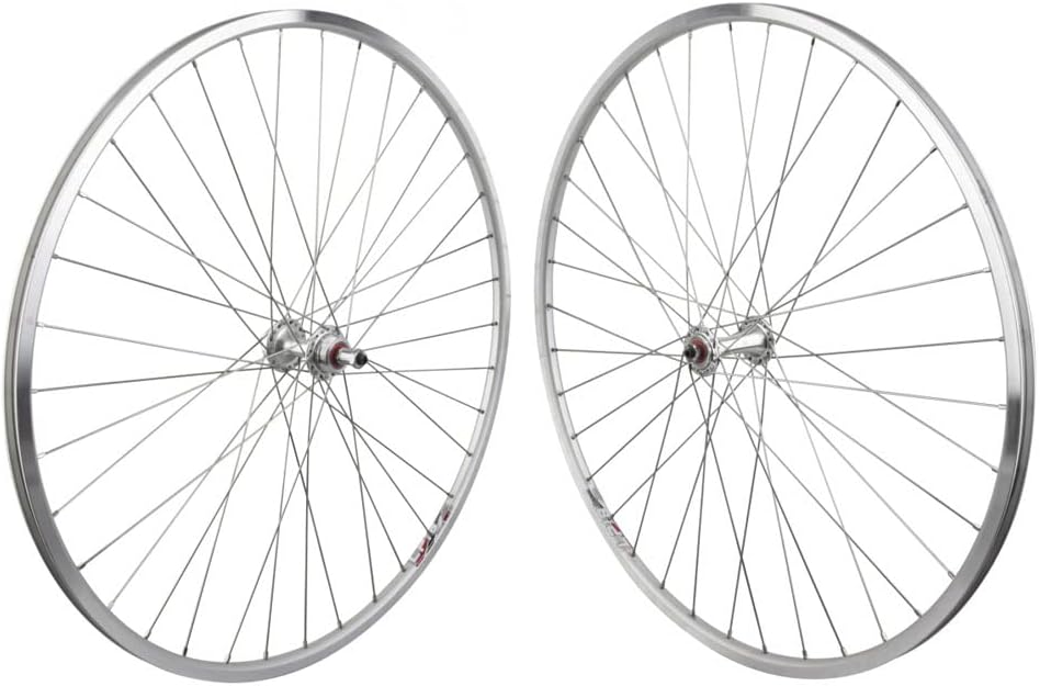 700c 36H Silver Wheel Set K593636