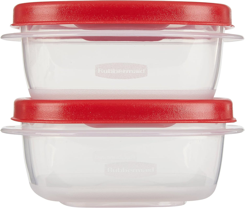 1.25 Cup Racer Red 4-Piece Food Storage Containers J631586