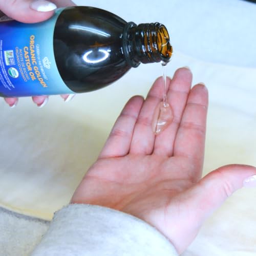 Organic Golden Castor Oil 8.4 oz C5638