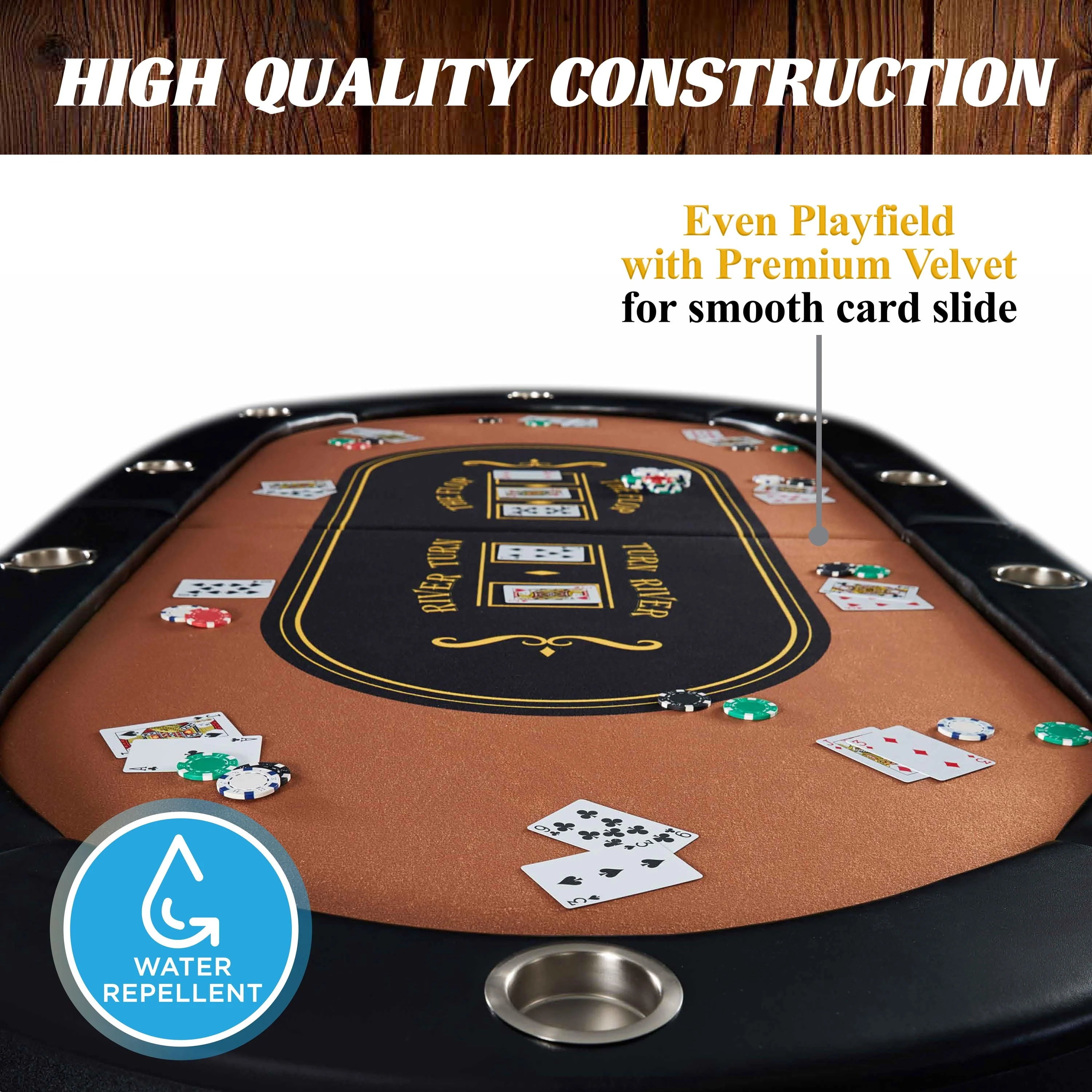 10-Player Poker Table F598463