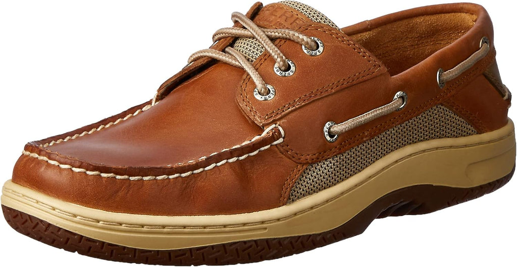 Men's Billfish 3-eye Boat Shoe Dark Tan Y617